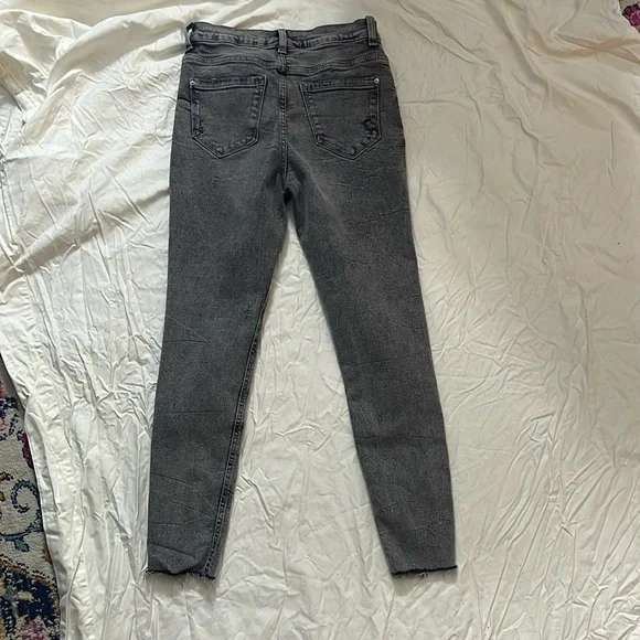 Black Denim Women's Jeans - Picture 3 of 3